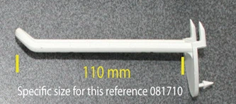 PVC plastist konks
